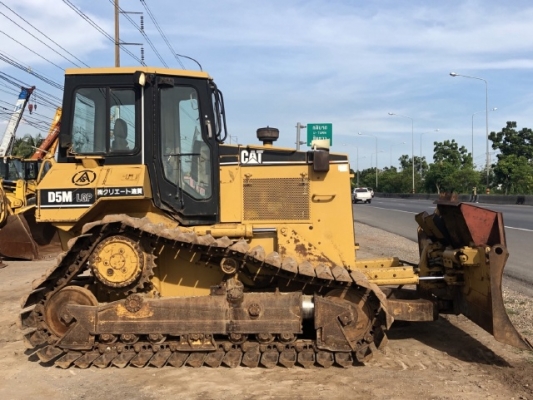ขายรถดันดิน CAT D5M (5,XXX ชั่วโมง) นำเข้าเองจากญี่ปุ่น สภาพสวยพร้อมใช้ มีVDOการทำงานครับ