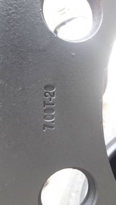 กะทะล้อ ถอดออกจาก ISUZU 240