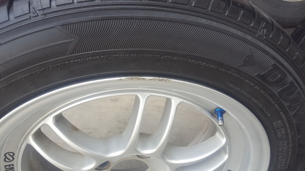 ล้อมือ2 RPF1 ขอบ15 4รู100 ยาง195/55/15 ปี15  4 ล้อ