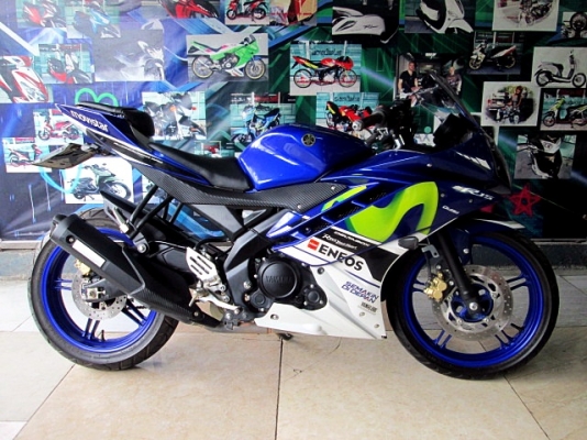 (ผ่อนได้)R15 สีน้ำเงินตัวท็อปลาย movistar ล้อแม็กสีน้ำเงิน ตรงรุ่น สภาพสวย 49900