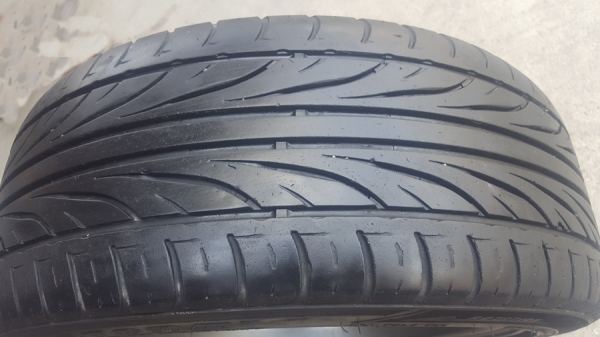 ล้อมือ2 MR-1 ขอบ17 4รู100 ยาง215/45/17 ปี15  4 ล้อ