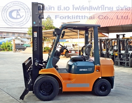 ขาย รถโฟล์คลิฟท์ TOYOTA รุ่น 7-FD25