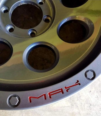 ขายล้อ LENSO MAX1 แท้ ขอบ 20" กว้าง 9" ET+10 สวยๆ