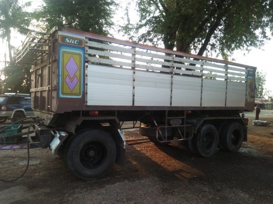 ลูกพ่วง 3คานแท้ยาว 6.70ม.ดั้ม