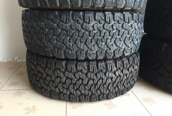 ยาง BF KO2 Allterrain 265/65/18 Made in USA. ดอกเต็มติดหนวดสะพาน 4เส้น ยาง BF KO2 Allterrain 265/65/18 Made in USA. ดอกเต็มติดหนวดสะพาน 4เส้น