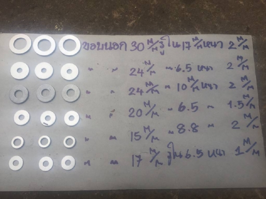 เเหวนตามขนาดมีประมาณรวม 400-500โล