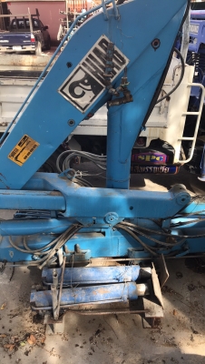 ขายเครนติดหลังรถบรรทุก ขนาด 3.5 ตัน มือ2 เก่าญี่ปุ่น