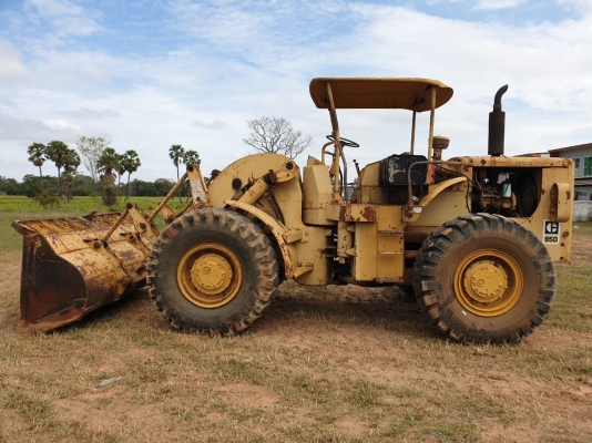 ขายรถตักล้อยาง CAT-950 เอกสารเล่มทะเบียน ราคา.295,000 รถพร้อมใช้ ยางพร้อมใช้ เครื่องแรง ปั้มแรง บอร์ดี้รอบคันสวย สนใจรถดีๆราคาถูกๆโทร.081-3531946 ต่อ.บางนา &amp; ID-LINE รถอยู่ อ.นางรอง จ.บุรีรัมย์