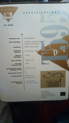 JBL T595  ลำโพงติดรถยนต์