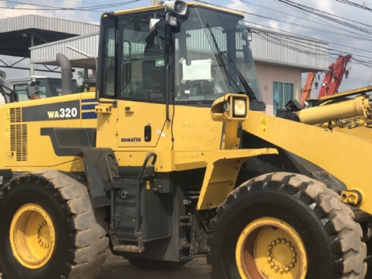 ขายรถตักล้อยาง KOMATSU WA320-6 ปี 2012 นำเข้าเองจากญี่ปุ่น สภาพสวยพร้อมใช้ มีVDOการทำงานครับ ขายรถตักล้อยาง KOMATSU WA320-6 ปี 2012 นำเข้าเองจากญี่ปุ่น สภาพสวยพร้อมใช้ มีVDOการทำงานครับ