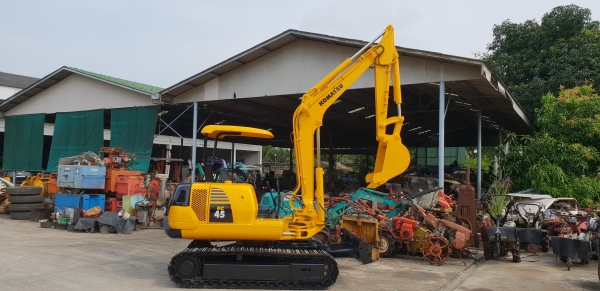 ขาย รถขุด KOMATSU รุ่น PC45-1- มือสองญี่ปุ่น แทรกเหล็ก สลัก บูทเอวแน่น 100\% มีไลน์ กระแทก สวยพร้อมใช้งาน มือถือ 0818753444  สอบถามเพิ่มเติมได้ที่ http://line.me/ti/p/mFkzr50JV
