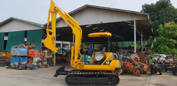 ขาย รถขุด KOMATSU รุ่น PC45-1- มือสองญี่ปุ่น แทรกเหล็ก สลัก บูทเอวแน่น 100\% มีไลน์ กระแทก สวยพร้อมใช้งาน มือถือ 0818753444  สอบถามเพิ่มเติมได้ที่ http://line.me/ti/p/mFkzr50JV
