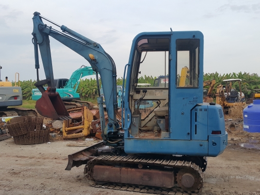 รถแบคโฮ KOBELCO SK027 รถเก่านอกนำเข้า ยังไม่เคยใช้งานในไทย เครื่องดี ปั๊มแรง ไฟฟ้าครบ มีระบบเต่า-กระต่าย สภาพดี พร้อมใช้งาน มีเอกสารใบอินวอยซ์