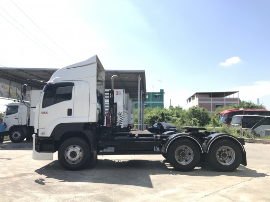 ขาย 10 ล้อหัวลาก ISUZU GXZ 360 EURO 3 รุ่นหน้าตึก เครื่องคอมมอลเรล 360 เเรงม้า รุ่นท่อทอง เบรคทิฟฟี่
