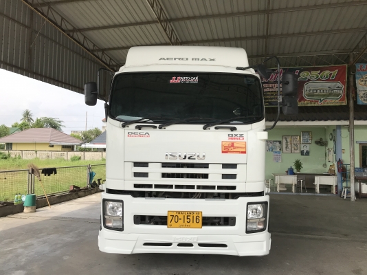 ขาย 10 ล้อหัวลาก ISUZU GXZ 360 EURO 3 รุ่นหน้าตึก เครื่องคอมมอลเรล 360 เเรงม้า รุ่นท่อทอง เบรคทิฟฟี่