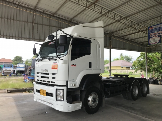 ขาย 10 ล้อหัวลาก ISUZU GXZ 360 EURO 3 รุ่นหน้าตึก เครื่องคอมมอลเรล 360 เเรงม้า รุ่นท่อทอง เบรคทิฟฟี่