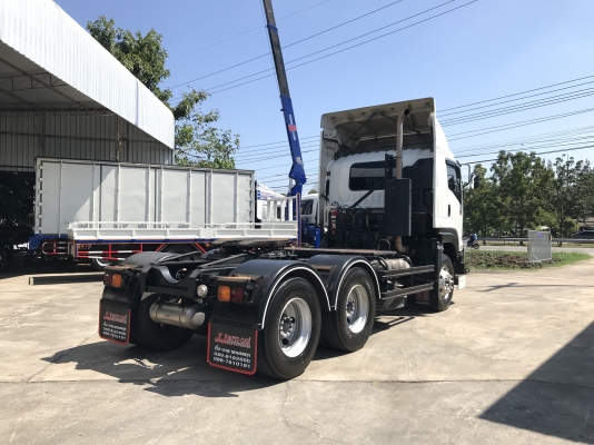 ขาย 10 ล้อหัวลาก ISUZU GXZ 360 EURO 3 รุ่นหน้าตึก เครื่องคอมมอลเรล 360 เเรงม้า รุ่นท่อทอง เบรคทิฟฟี่