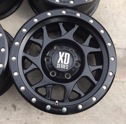 ล้อ KMC แท้ XD Series 127 สภาพใหม่มากทุกวง ไร้ริ้วรอย สีเดิมๆ 4วง