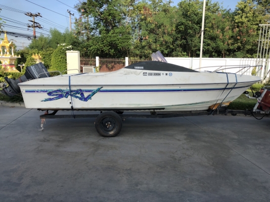 เรือ YAMAHA SRV 20 ฟุต พร้อมเครื่อง 60 แรง