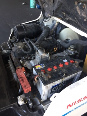 รถยกนิสสันรุ่นล่าสุด น้ำหนักยก 3 ตัน เสาสูง 4 เมตร เครื่องดีเซล เกียร์ออโต้