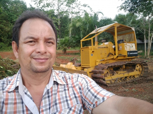 มี VDO ให้ชม.KOMATSU D31P-16 เกียร์ท๊อก สไลด์ใบมีด 6 ทิศทาง ราคา 350000