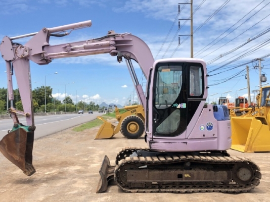 ขายรถขุด SUMITOMO SH75UX-2 คอนโทรลสั้น ปั๊มนิ้ว นำเข้าเองจากญี่ปุ่น สภาพสวยพร้อมใช้ มีVDOการทำงานครับ