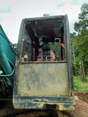 มี VDO ให้ชม. KOBELCO SK120-V SUPER เอกสารอินวอย ราคา 480000