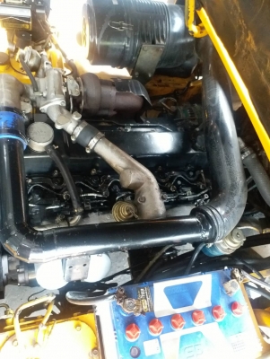 ขายรถยกโฟร์คลิฟท์ยี่ห้อ TCM 5 ตัน เสาสูง5 เมตร