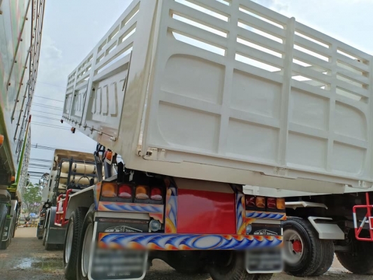 ISUZU 354 แรง ปี 55 สิบล้อหัวลาก+หางเซมิดั้มพ์ ก๊าซ CNG น้ำหนักรถ 9,700 ก.ก เลขไมล์ 324,216 ก.ก ยาง ISUZU 354 แรง ปี 55 สิบล้อหัวลาก+หางเซมิดั้มพ์ ก๊าซ CNG น้ำหนักรถ 9,700 ก.ก เลขไมล์ 324,216 ก.ก ยาง