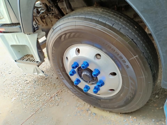 ISUZU 354 แรง ปี 55 สิบล้อหัวลาก+หางเซมิดั้มพ์ ก๊าซ CNG น้ำหนักรถ 9,700 ก.ก เลขไมล์ 324,216 ก.ก ยาง 