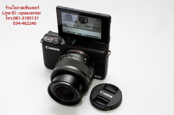ลดราคา-กล้อง Mirrorless Canon EOS M10 18 ล้าน เลนส์ 15-45 มีที่ชาร์ท เมม8GB ใบรับประกัน ครบกล่อง สภา