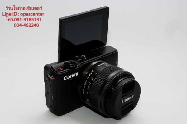 ลดราคา-กล้อง Mirrorless Canon EOS M10 18 ล้าน เลนส์ 15-45 มีที่ชาร์ท เมม8GB ใบรับประกัน ครบกล่อง สภา
