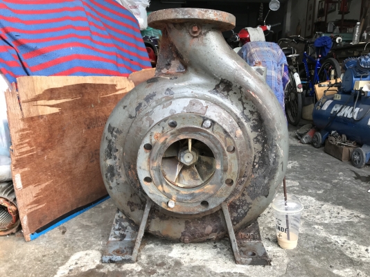 ขายหัวปั๊มน้ำหอยโข่ง Ebara 150x125FSK ใบพัดทองเหลือง ขนาดเข้า 6นิ้ว ออก 5นิ้ว สภาพสวย หมุนนิ่มเดิมๆ พร้อมใช้งาน