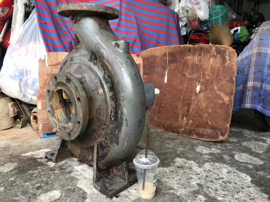 ขายหัวปั๊มน้ำหอยโข่ง Ebara 150x125FSK ใบพัดทองเหลือง ขนาดเข้า 6นิ้ว ออก 5นิ้ว สภาพสวย หมุนนิ่มเดิมๆ พร้อมใช้งาน