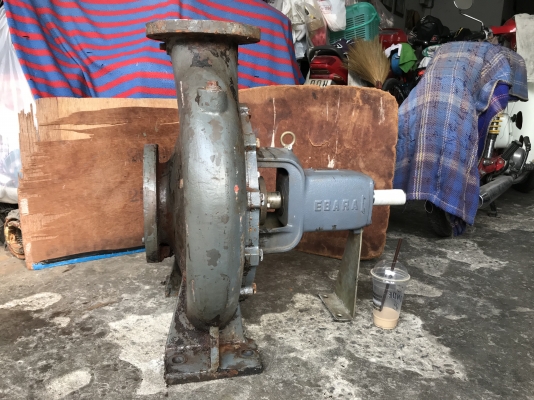 ขายหัวปั๊มน้ำหอยโข่ง Ebara 150x125FSK ใบพัดทองเหลือง ขนาดเข้า 6นิ้ว ออก 5นิ้ว สภาพสวย หมุนนิ่มเดิมๆ พร้อมใช้งาน