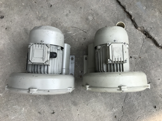 ขายริงโบลเวอร์ดูด-เป่าอากาศ Shini 1HP. 380V สภาพสวย หมุนนิ่ม ดูดแรง พร้อมใช้งาน มี 4ตัว ราคาตัวละ 2,800 บาท