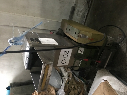 เครื่องบดพลาสติก ขนาด 5 แรง 380v BOSCO สภาพดีพร้อมใช้