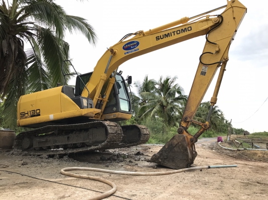 ขายรถแบคโฮ SUMITOMO SH130-5 สภาพเทพบุตร รถสวย ทำงานสมบูรณ์ทุกระบบ เอกสารเล่มทะเบียน ขายรถแบคโฮ SUMITOMO SH130-5 สภาพเทพบุตร รถสวย ทำงานสมบูรณ์ทุกระบบ เอกสารเล่มทะเบียน