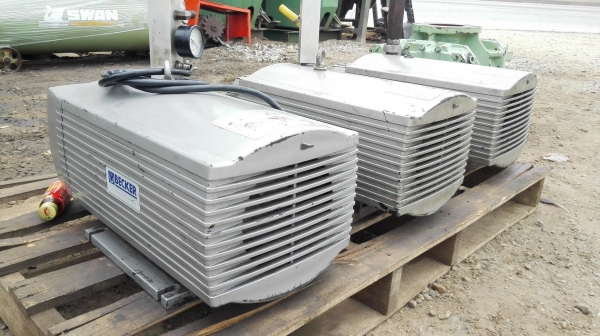 แวคคัมปั้มเยอรมัน BECKER Made in GERMANY 2 HP 380V Max 150 mbar สภาพสวยพร้อมใช้งาน มีมา 3 ตัว