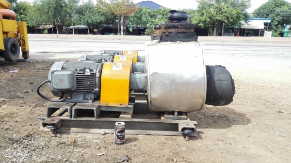 ปั้มน้ำหอยโข่งใบทองเหลืองญี่ปุ่น EBARA JAPAN ขนาด 5.5 HP 380V หน้า 80x65 FS