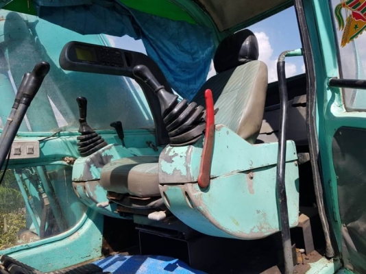 ขาย 560,000 KOBELCO sk 120-5 ไฟฟ้าครบ เครื่องปั้มดี โซ่ช่วงล่างเต็ม บูมอาร์มสวย เอกสารใบอินวอยท์ รถสวยพร้อมใช้งาน รถอยู่ นครปฐม 090-772-3710 090-772-3708