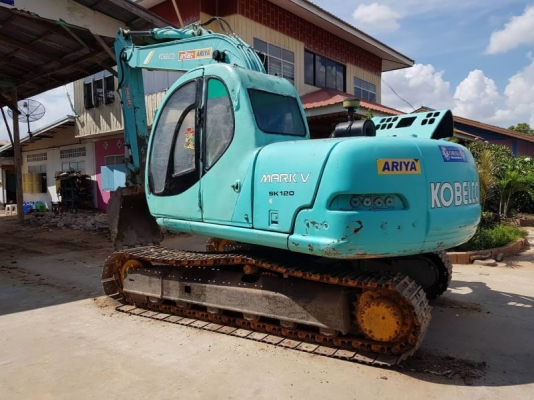 ขาย 560,000 KOBELCO sk 120-5 ไฟฟ้าครบ เครื่องปั้มดี โซ่ช่วงล่างเต็ม บูมอาร์มสวย เอกสารใบอินวอยท์ รถสวยพร้อมใช้งาน รถอยู่ นครปฐม 090-772-3710 090-772-3708