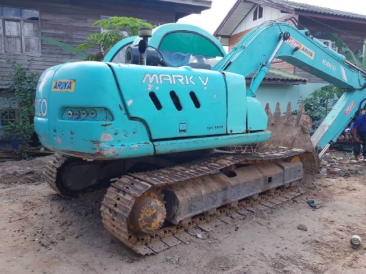 ขาย 560,000 KOBELCO sk 120-5 ไฟฟ้าครบ เครื่องปั้มดี โซ่ช่วงล่างเต็ม บูมอาร์มสวย เอกสารใบอินวอยท์ รถสวยพร้อมใช้งาน รถอยู่ นครปฐม 090-772-3710 090-772-3708