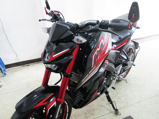 (โอนฟรี) ขาย Yamaha M-Slaz ไมล์แท้ 5166 กม ปี 2017 แต่งสภาพหล่อๆ เครืิ่องแน่ๆ