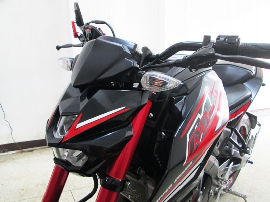 (โอนฟรี) ขาย Yamaha M-Slaz ไมล์แท้ 5166 กม ปี 2017 แต่งสภาพหล่อๆ เครืิ่องแน่ๆ