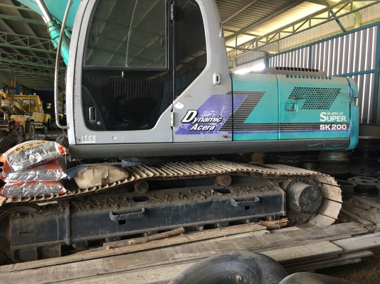 KOBELCO SK200-6 YN09 Super รถใช้ในโรงงานน้ำตาล รถตักกากอ้อย  สภาพดี พร้อมใช้งาน ราคา