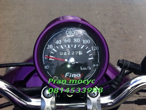 ขายyamaha finoสีม่วงดำ ปี2555