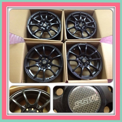 ขายแม็กมือ2 SSW ขอบ15 4รู100 ราคา 7,300 บาทราคาถูก