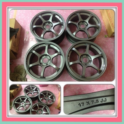 ขายแม็กมือ2 Advan RG2. ขอบ17 กว้าง7.5. 5 รู 114 ราคา 9,500 บาทถูก