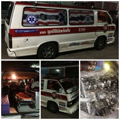 ขายรถตู้ toyota กู้ภัย